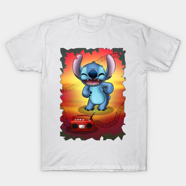 Stitch T-Shirt by La Casa del Otaku